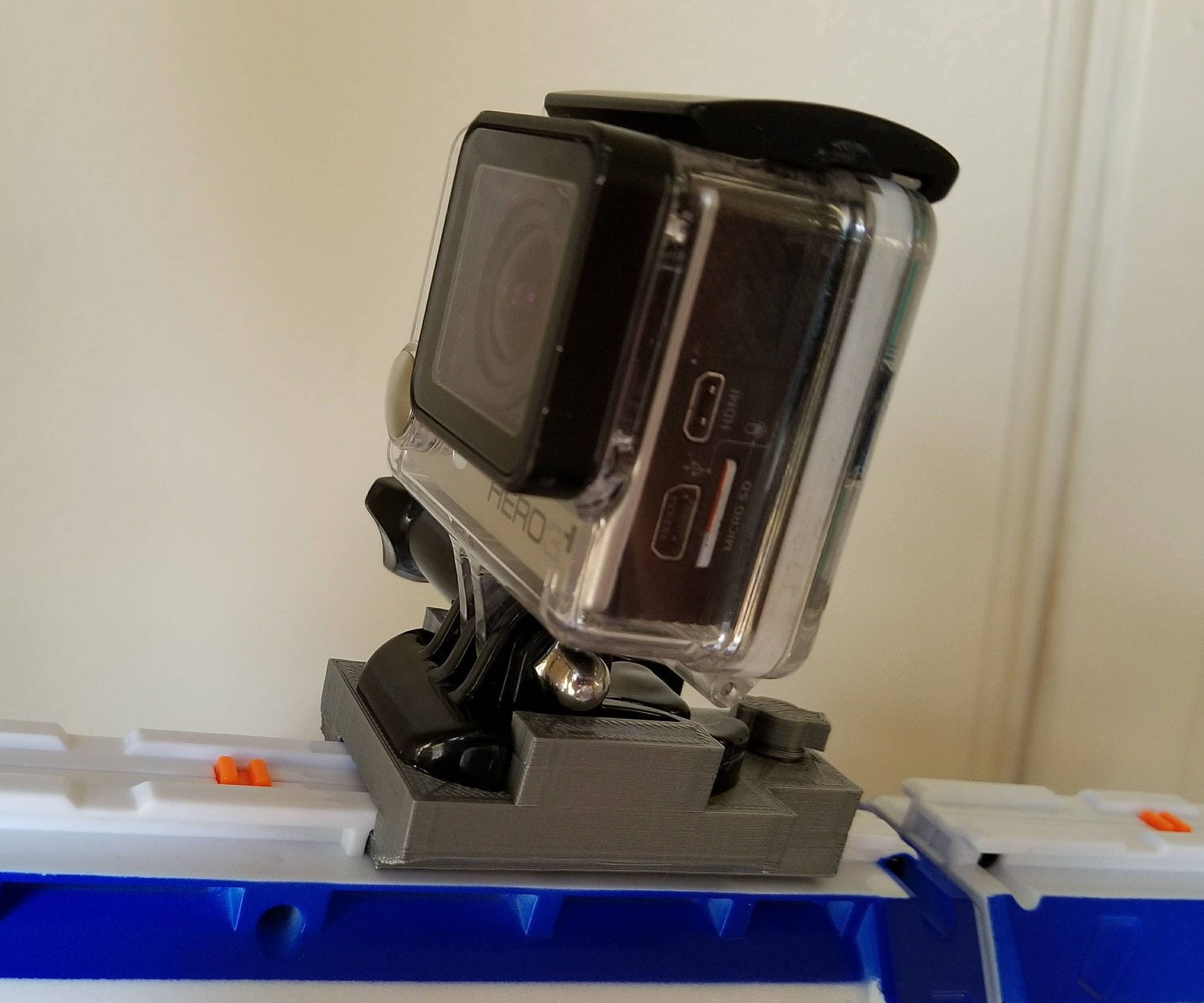 Nerf Gun GoPro Mount