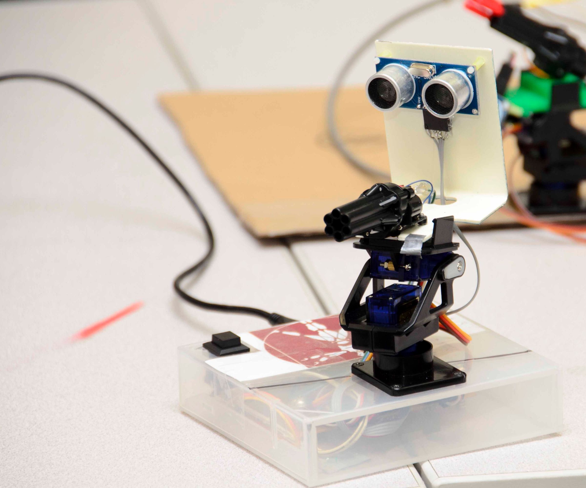 Johnny Five, an automated turret