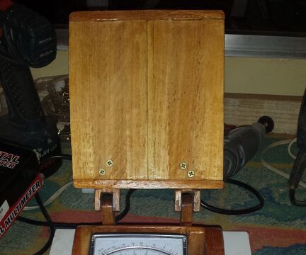 Multimeter Wood Box - Caixa De Madeira Para Multímetro