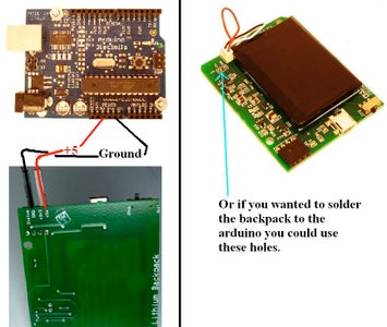 How to Install the Arduino to the Lithium Backpack : 7 Steps (with ...