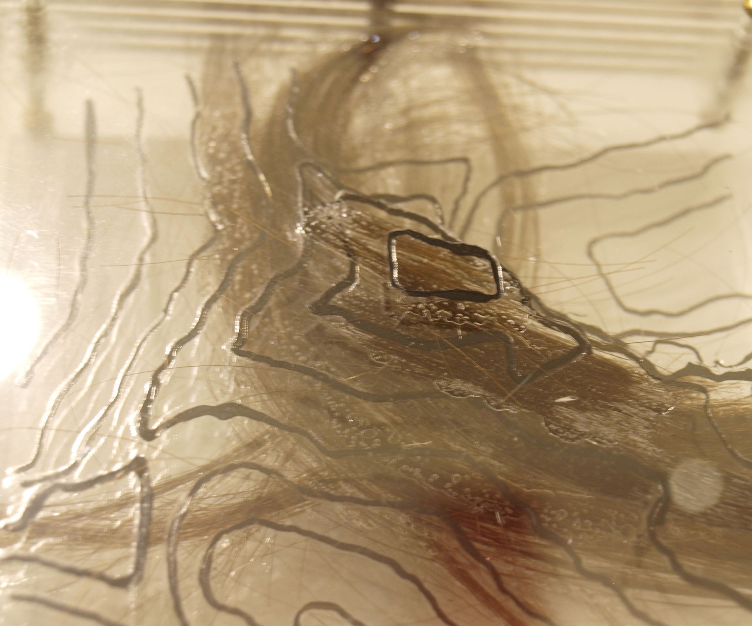 Creating Stacked Acrylic Landscapes from Digital 3D Topography