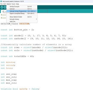 Programming the Watch