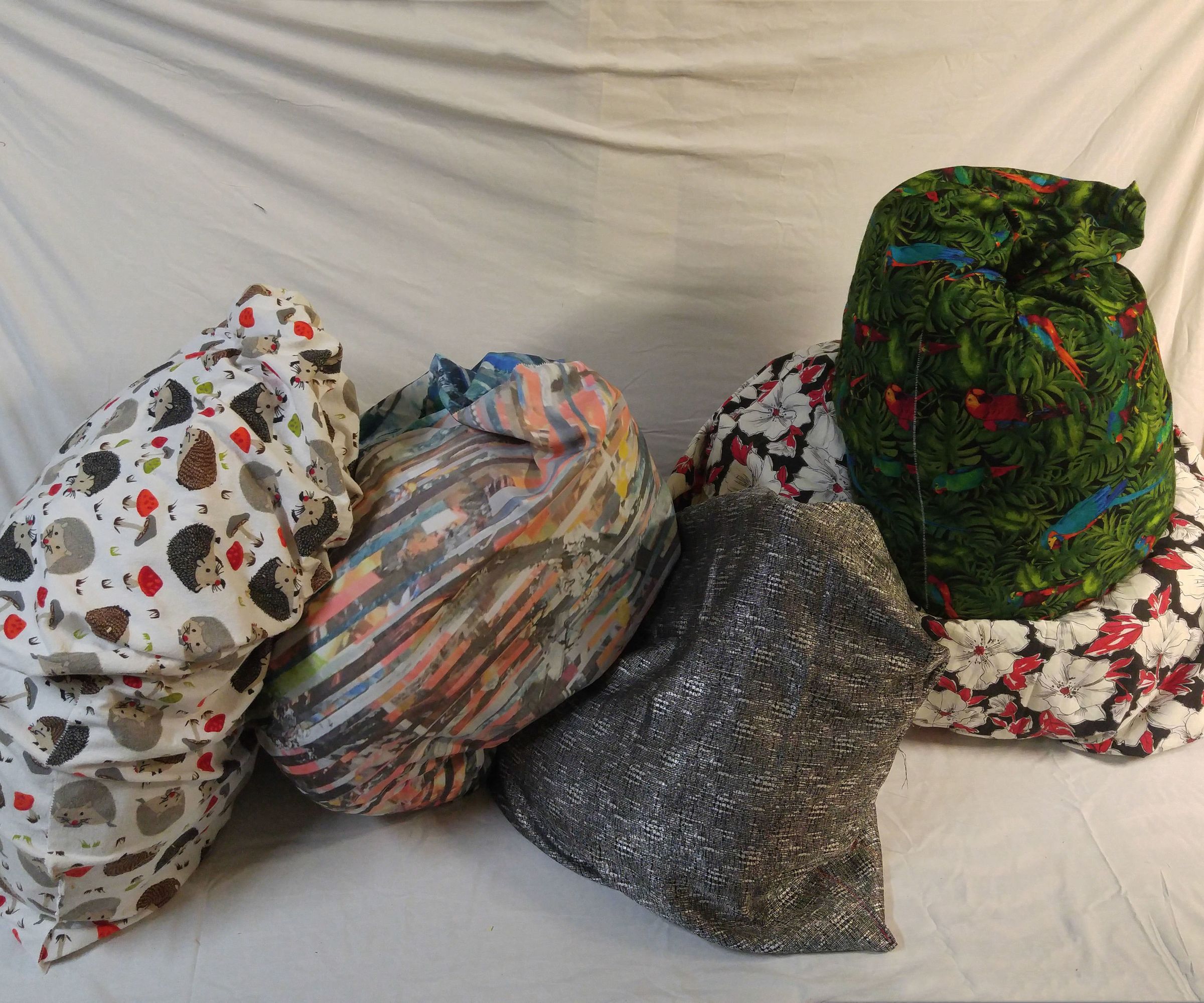 Bean Bag Chair - With Recycled Woodchips