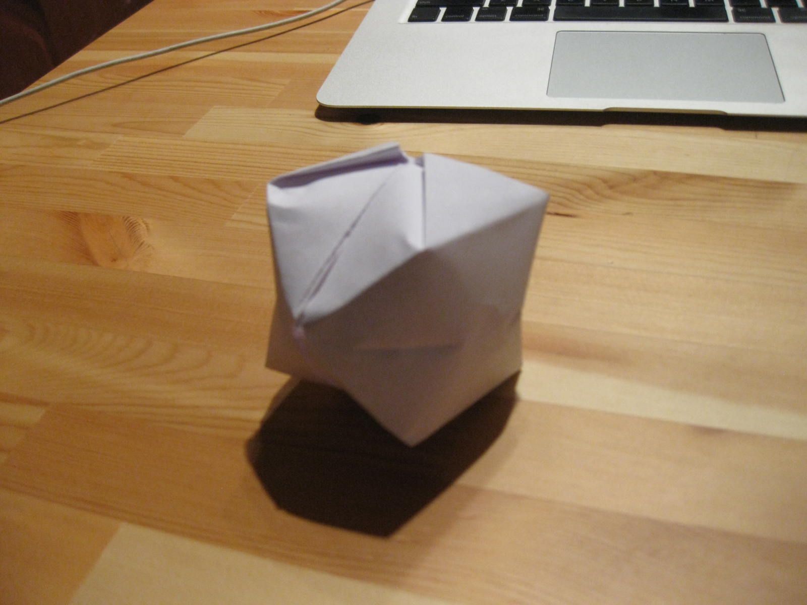 Origami: Make a Balloon Out of Paper.