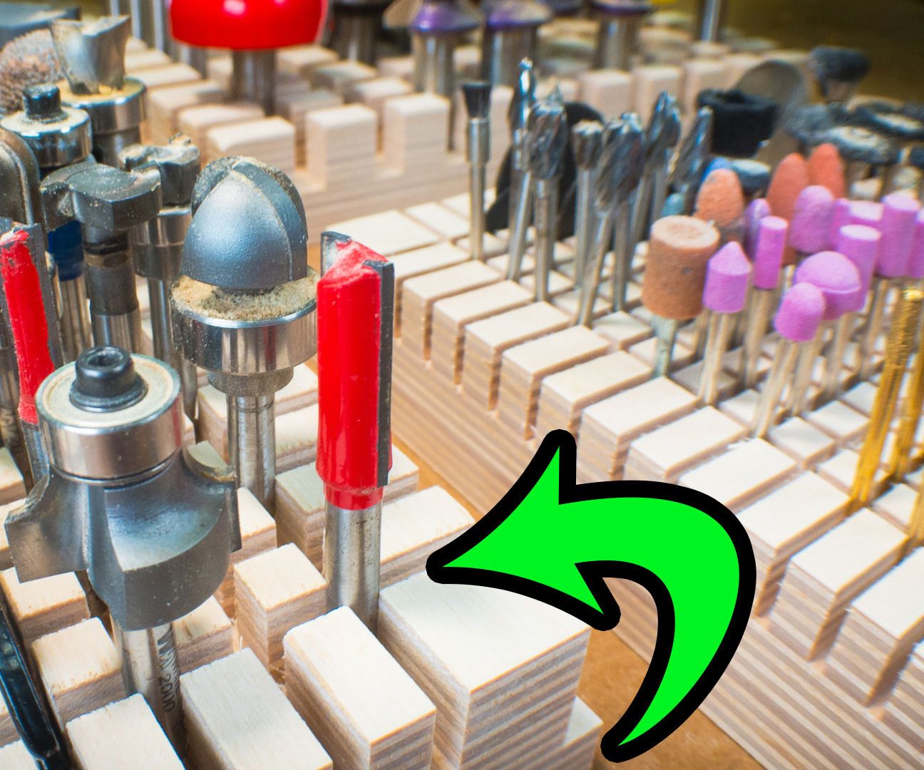 Wicked Fast Dremel & Router Bit Organizers Using Dadoes (Instead of Holes)