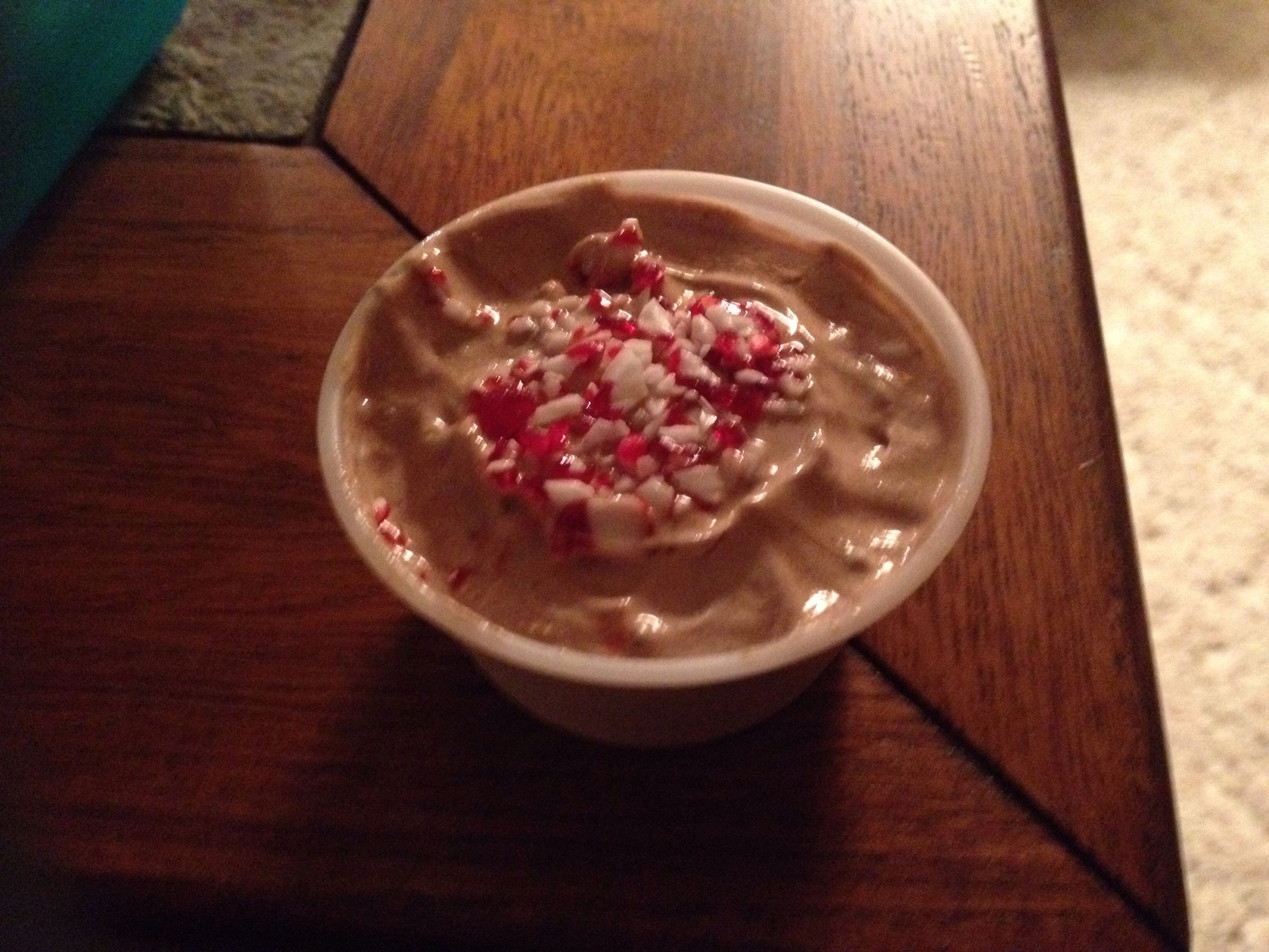 Peppermint Patty Pudding Shot