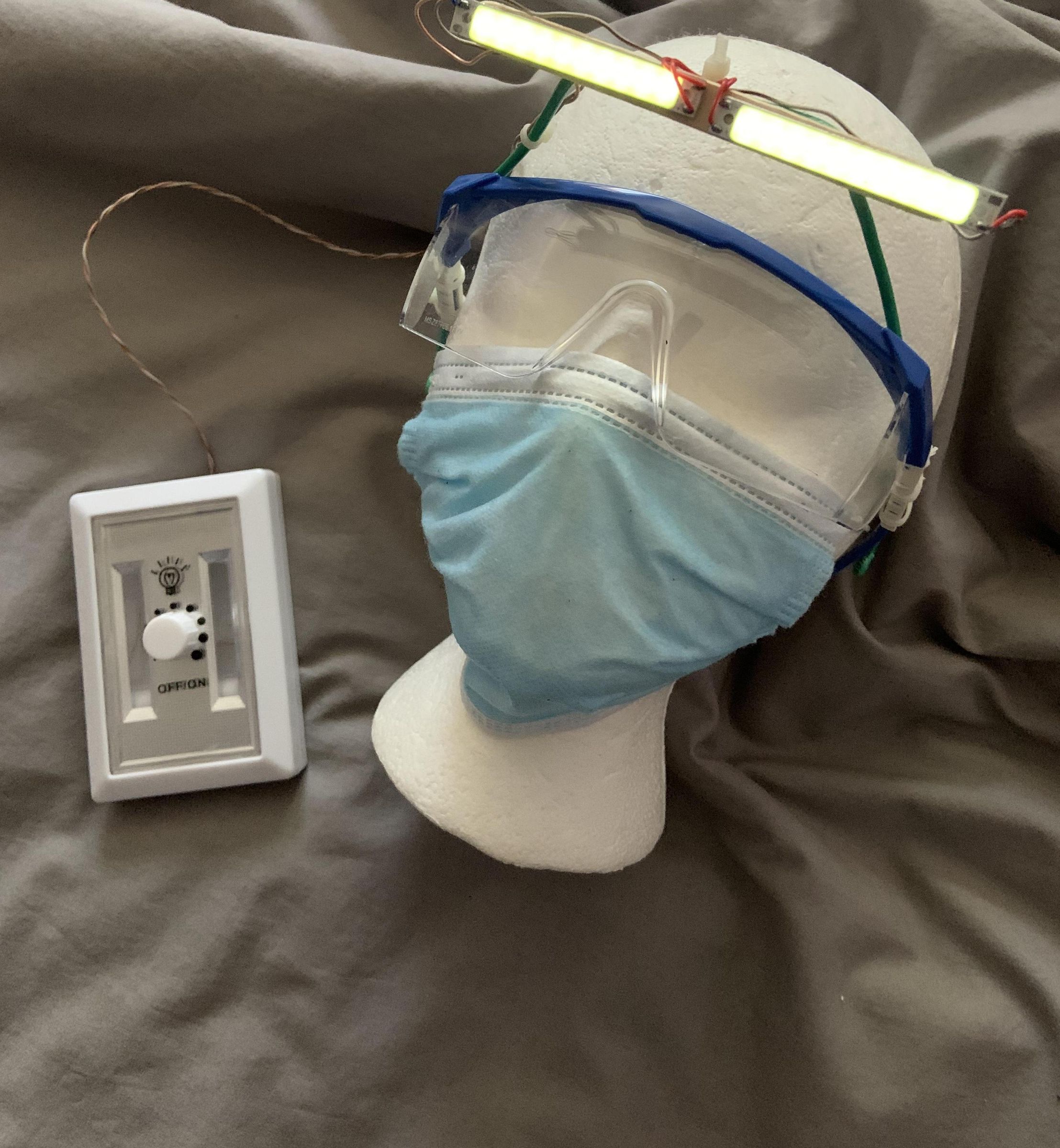 COB LED Work Light Safety Glasses