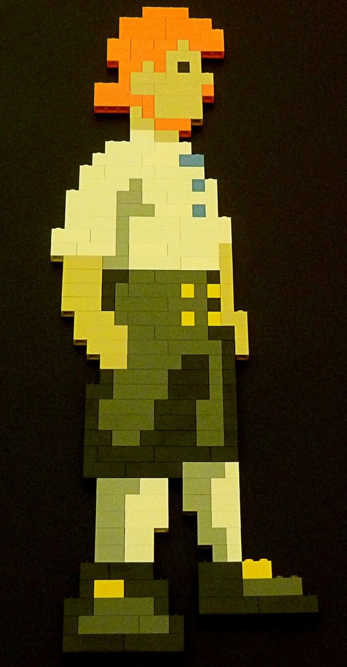 A Guybrush Threepwood With LEGO