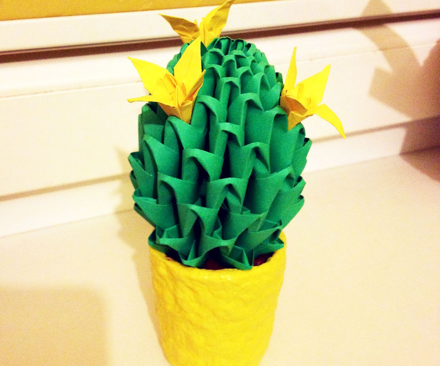 Origami Cactus