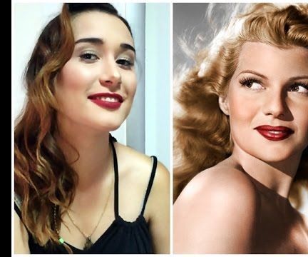 Rita Hayworth Makeup