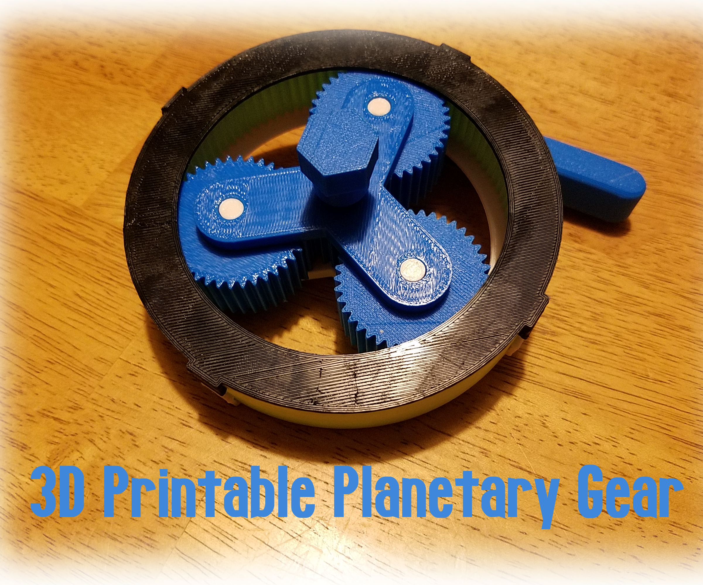 3D Printable Planetary Gear