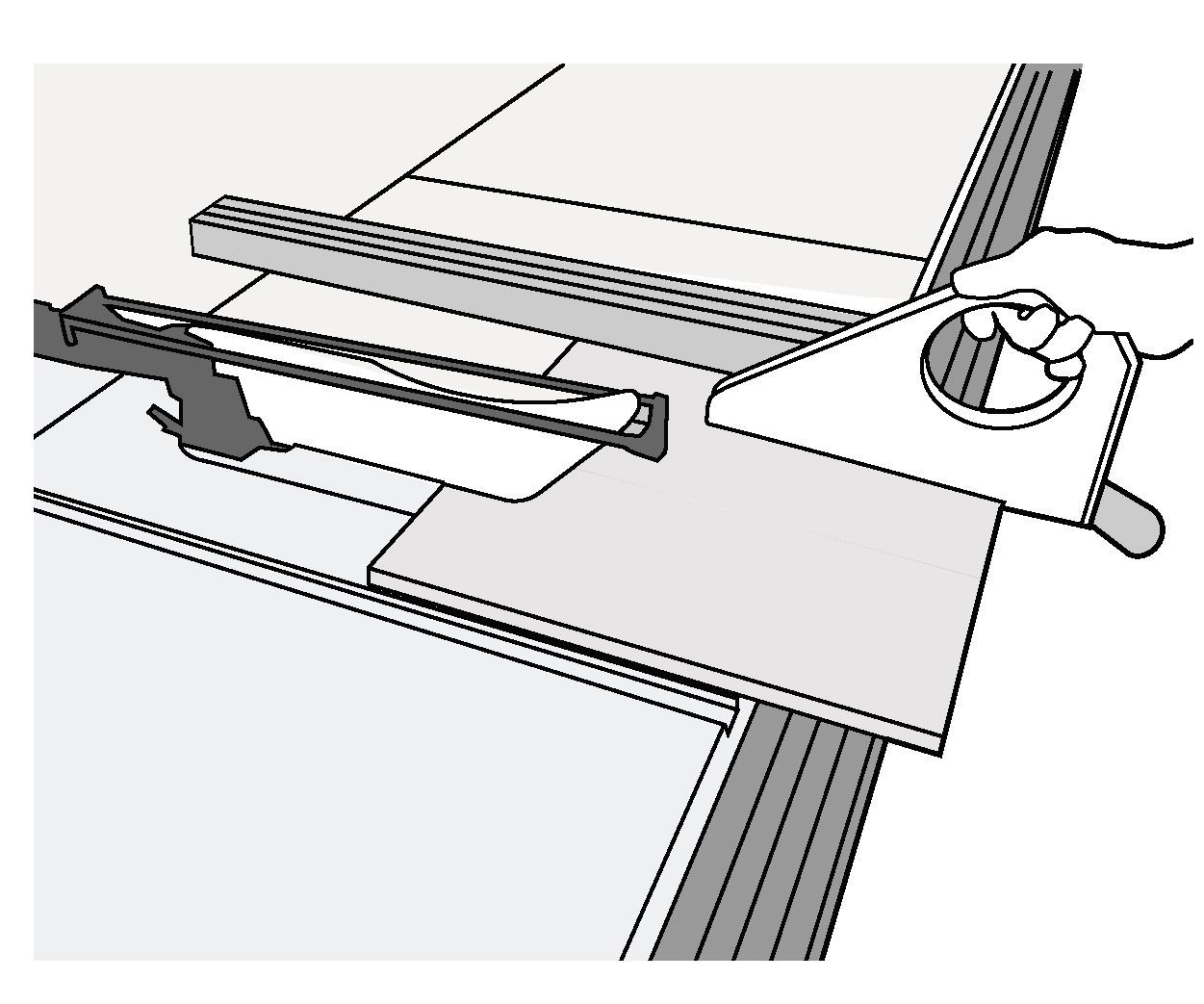 Operating the Tablesaw