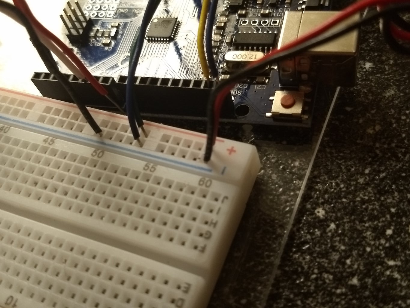 Connect the Potentiometer: