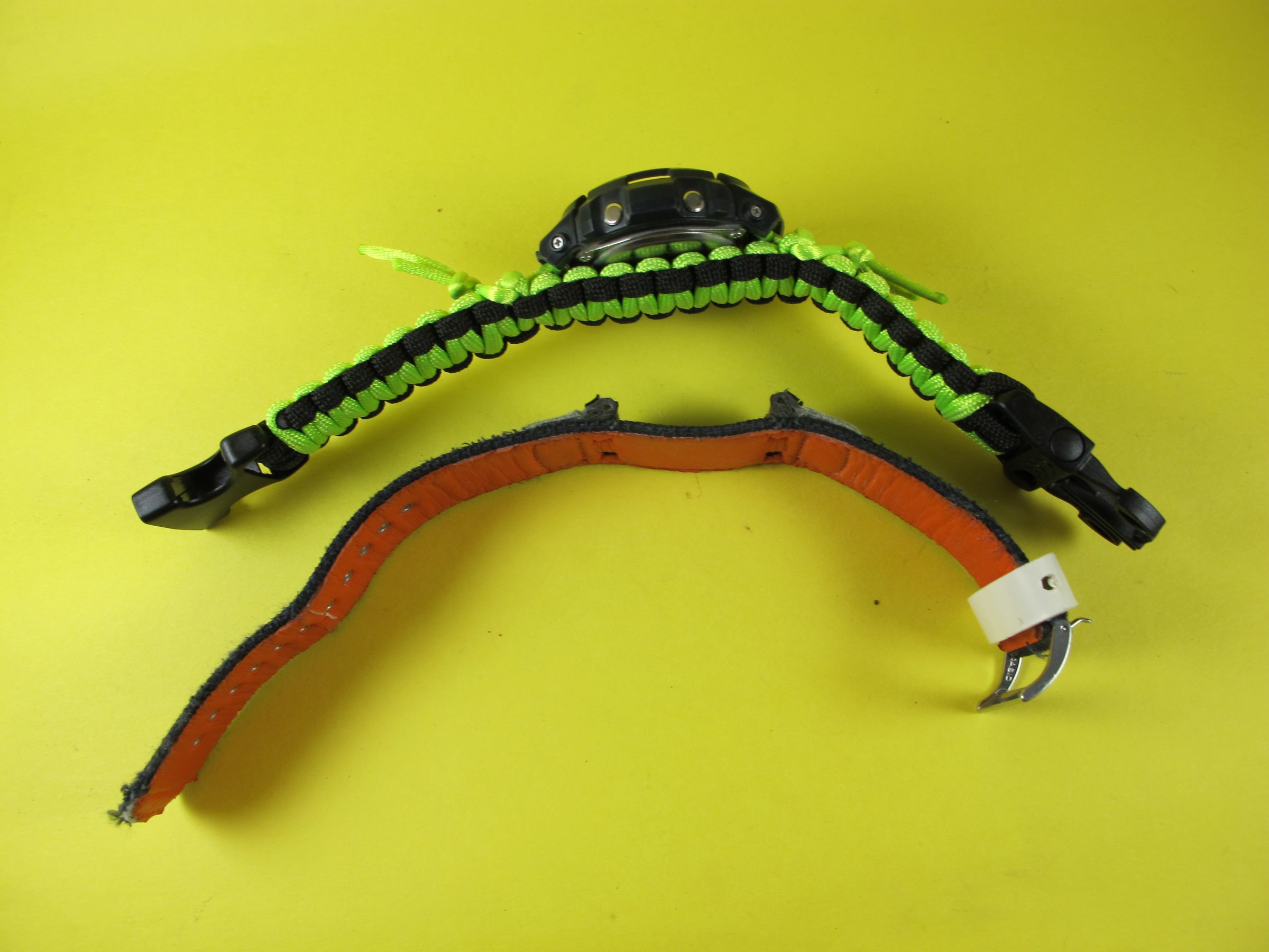 Repair Gshock With Paracord Bracelet Instructables