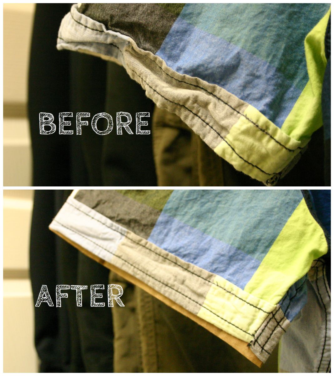 Fix Crumpled Short Sleeves Without Ironing. 3 Steps Instructables