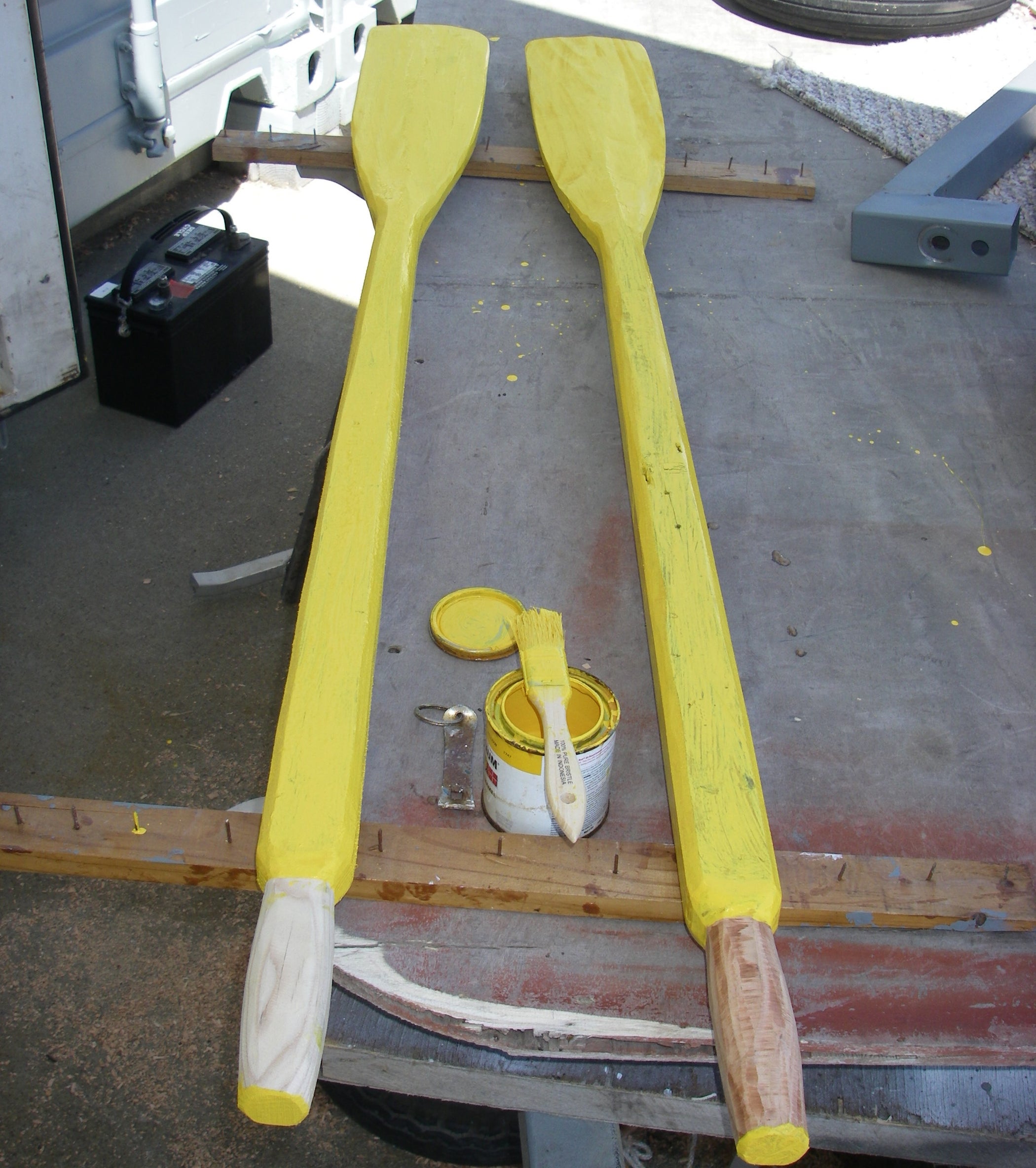 Make Oars From Two by Fours 13 Steps (with Pictures) Instructables