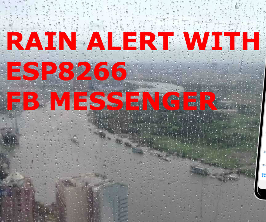 It's Raining! Message Me Via Facebook Messenger