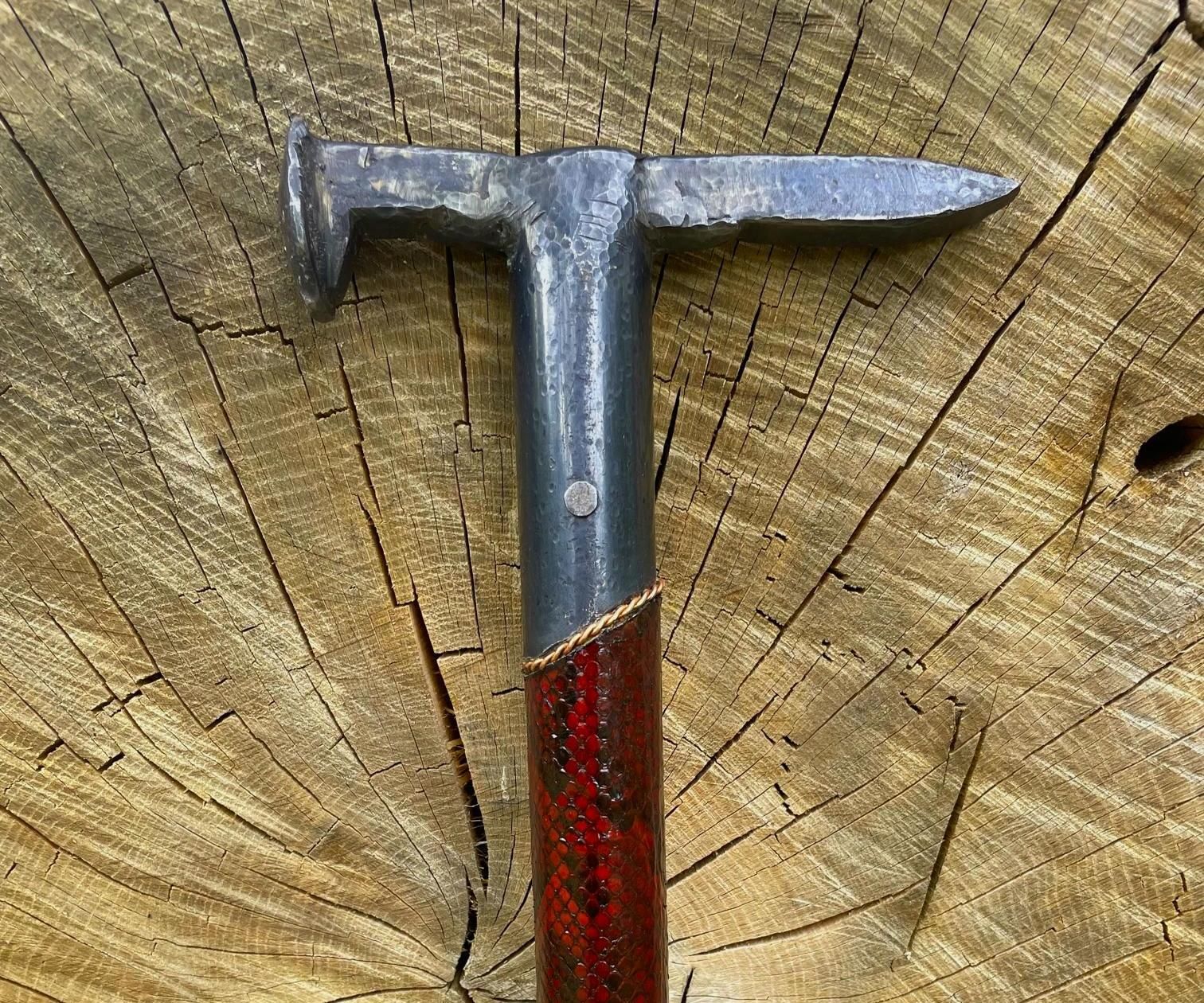 Crusader Cane – Railroad Spike Warhammer…err…Cane