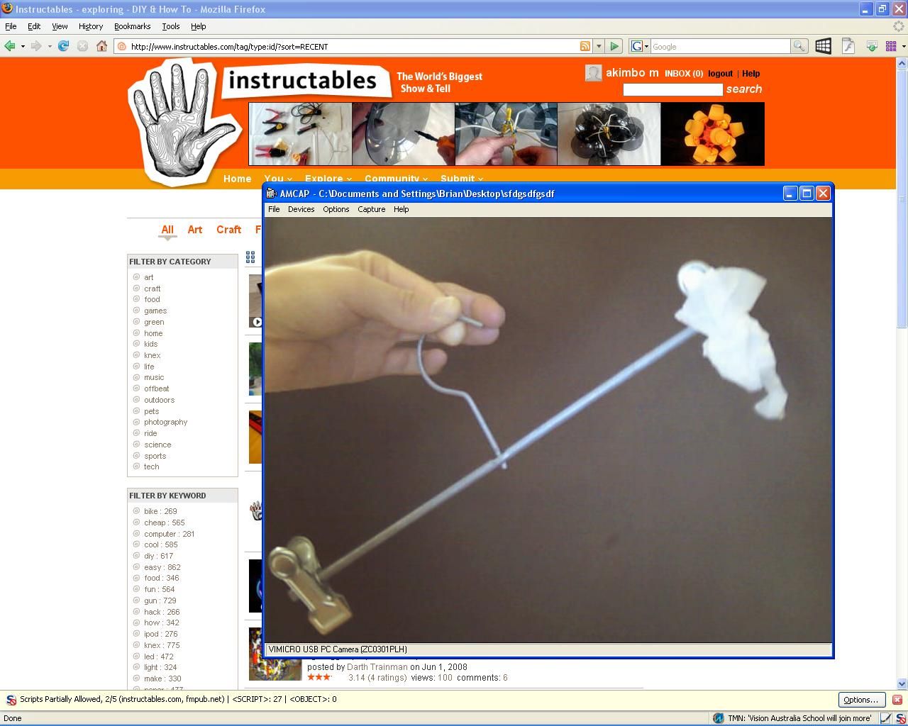 SuperQuick Hack Paper Holder for Laptoppers.