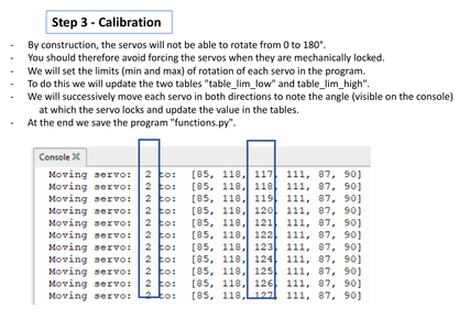 Robot Assembly and Calibration