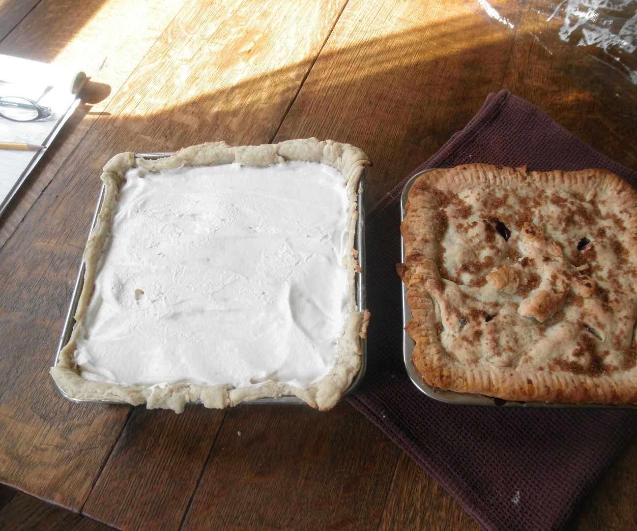 2 pies R Square