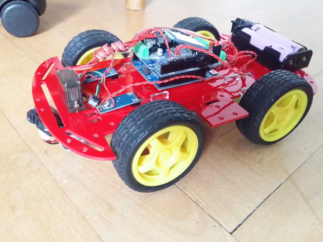 Arduino 4WD Car - Assembly and Code - With Optional Infrared or ...