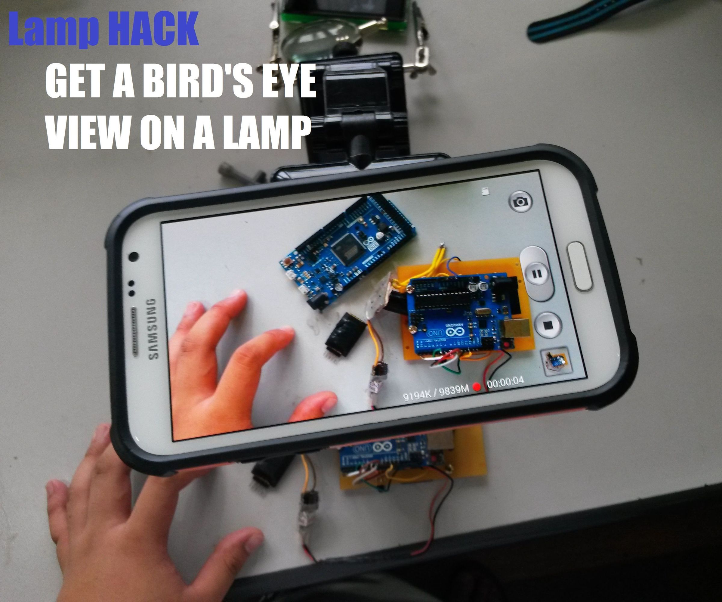 Get a Birds Eye View With a Little [HACK, 3D PRINT or DIY]