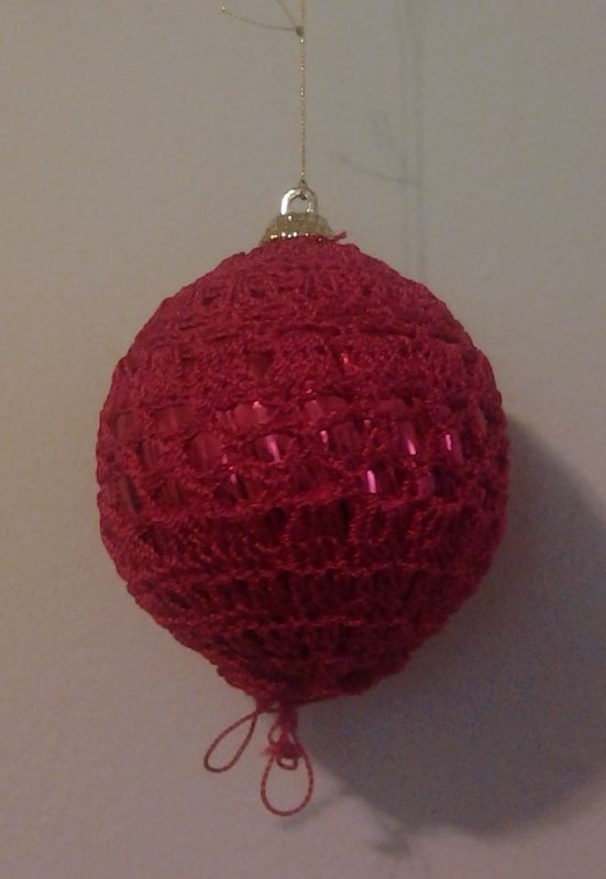 Crochet Liners for Chritmas Ball