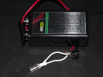 9 Volt Mini Flashlight