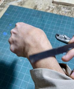 DIY Straight Razor From an Old Saw Blade : 6 Steps (with Pictures ...