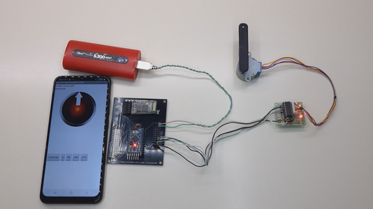 Stepper Motor Control X Bluetooth and App