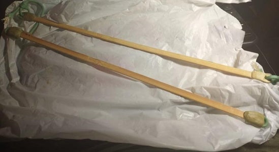 Making Bars to Support the Legs