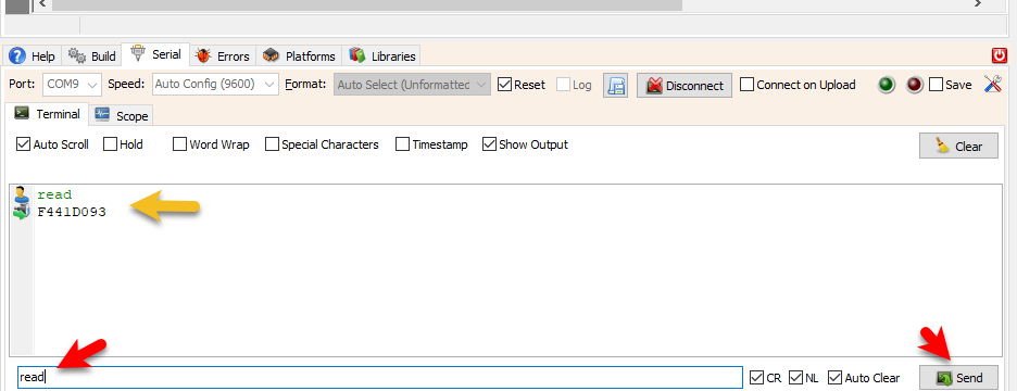 Sending Commands to the Module Using Serial Monitor photo 6