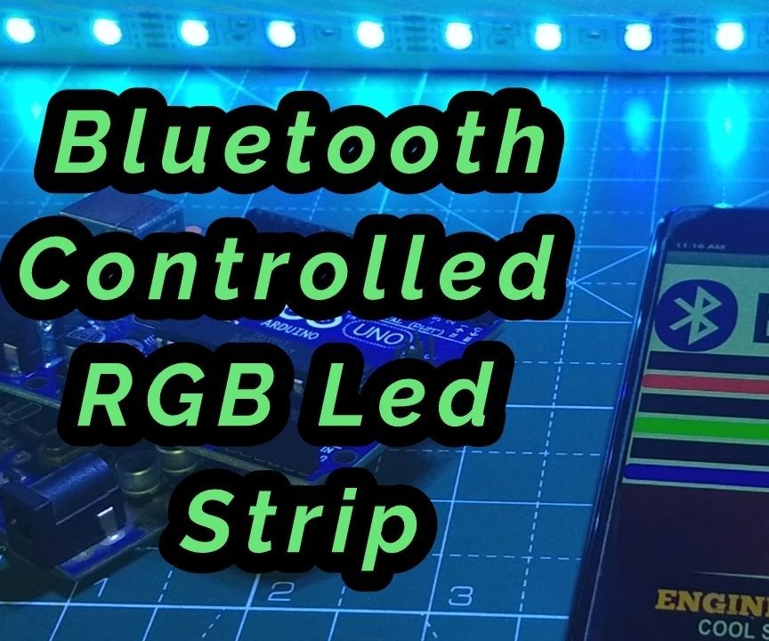 Bluetooth Controlled RGB Light With Android Application