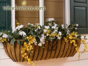 Hay Rack Window Boxes Ideal Planters for Apartment Dwellers