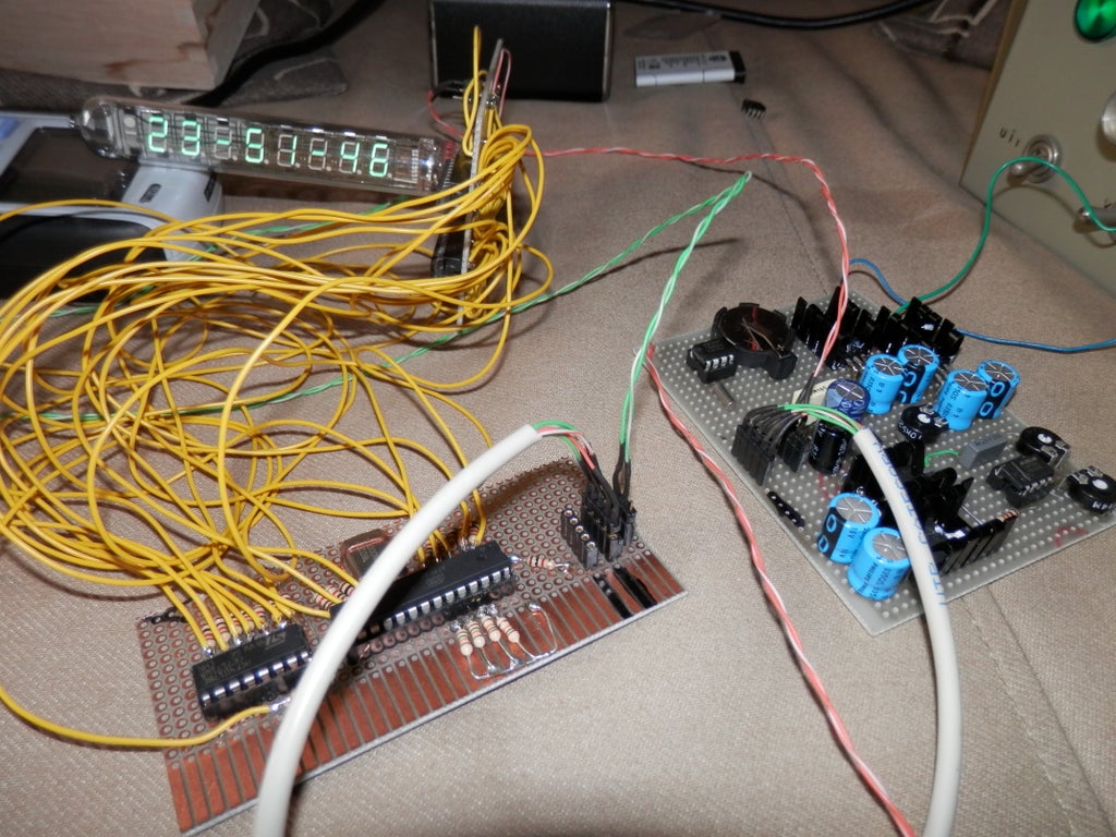 Make a Digital Clock From Scratch : 6 Steps Circuit Diagram
