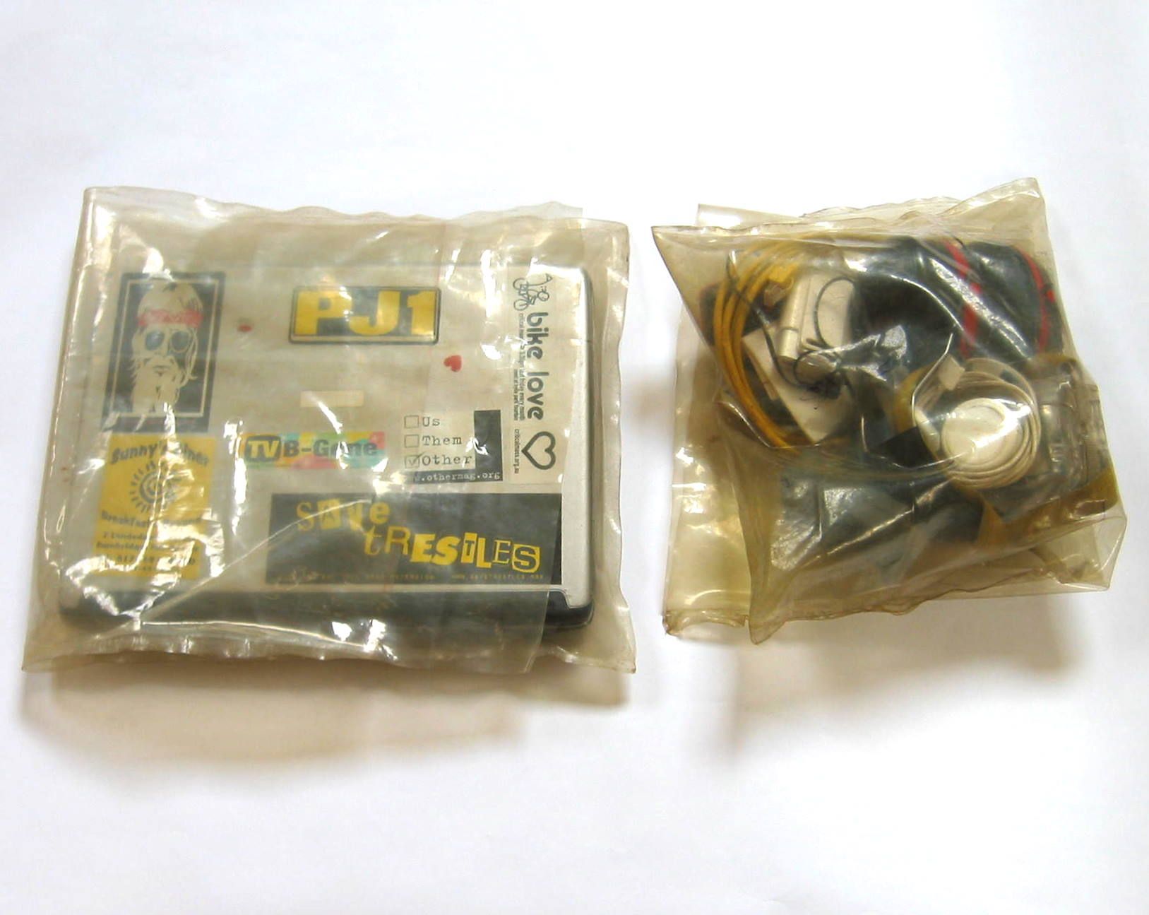 Clear Rubber E-Gear Bags