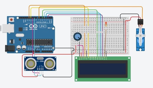 Smart Dustbin Using Arduino, Ultrasonic Sensor & Servo Motor : 3 Steps ...