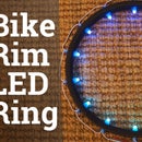 LED Ring From Recycled Bike Rim