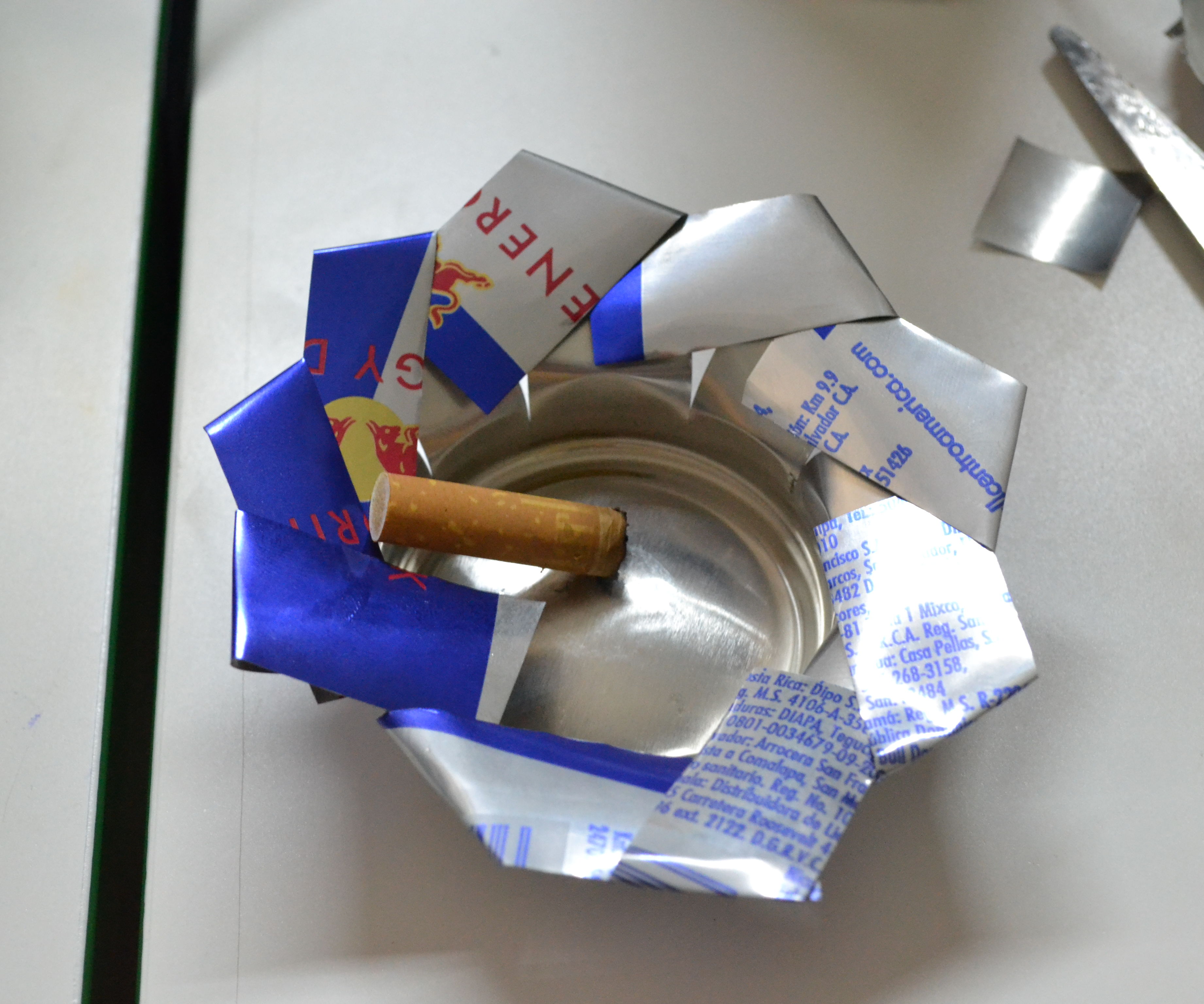 Como Hacer Un Cenicero