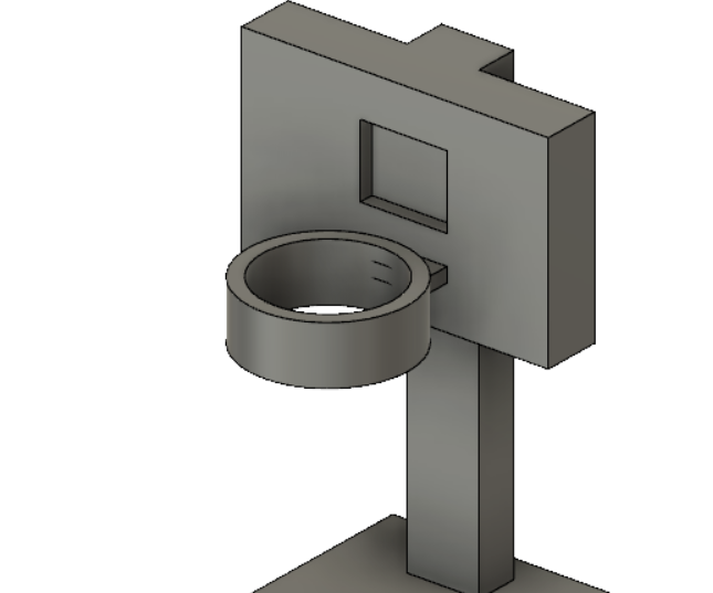 Basketball Hoop - Fusion 360