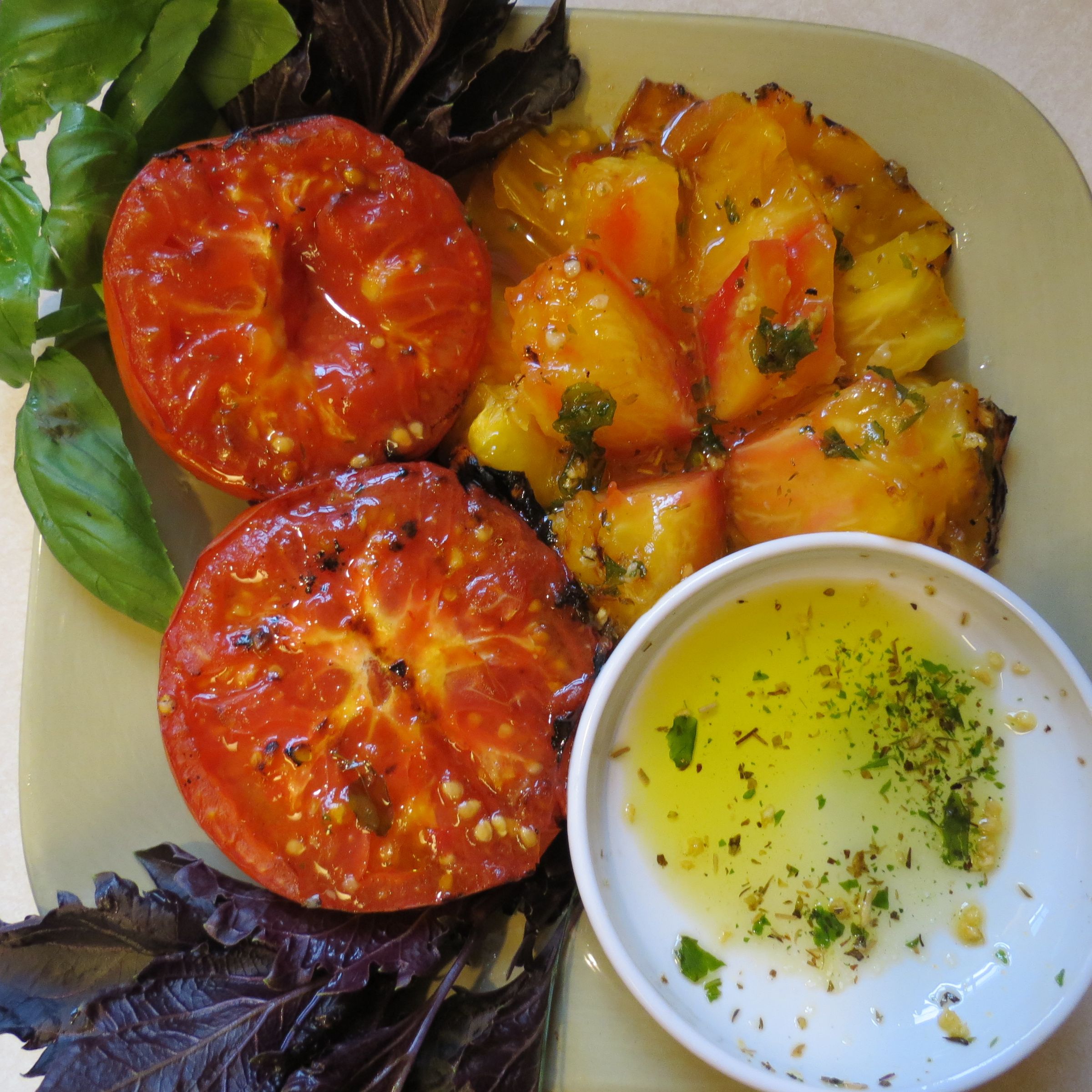 How to Grill Heirloom Tomatoes to Absolute Perfection