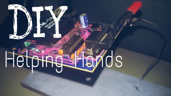 DIY Soldering Helping Hands