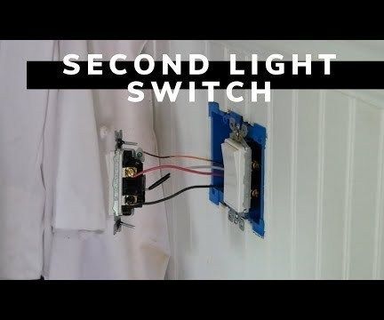 Second Light Switch (2-way to 3-way Conversion)