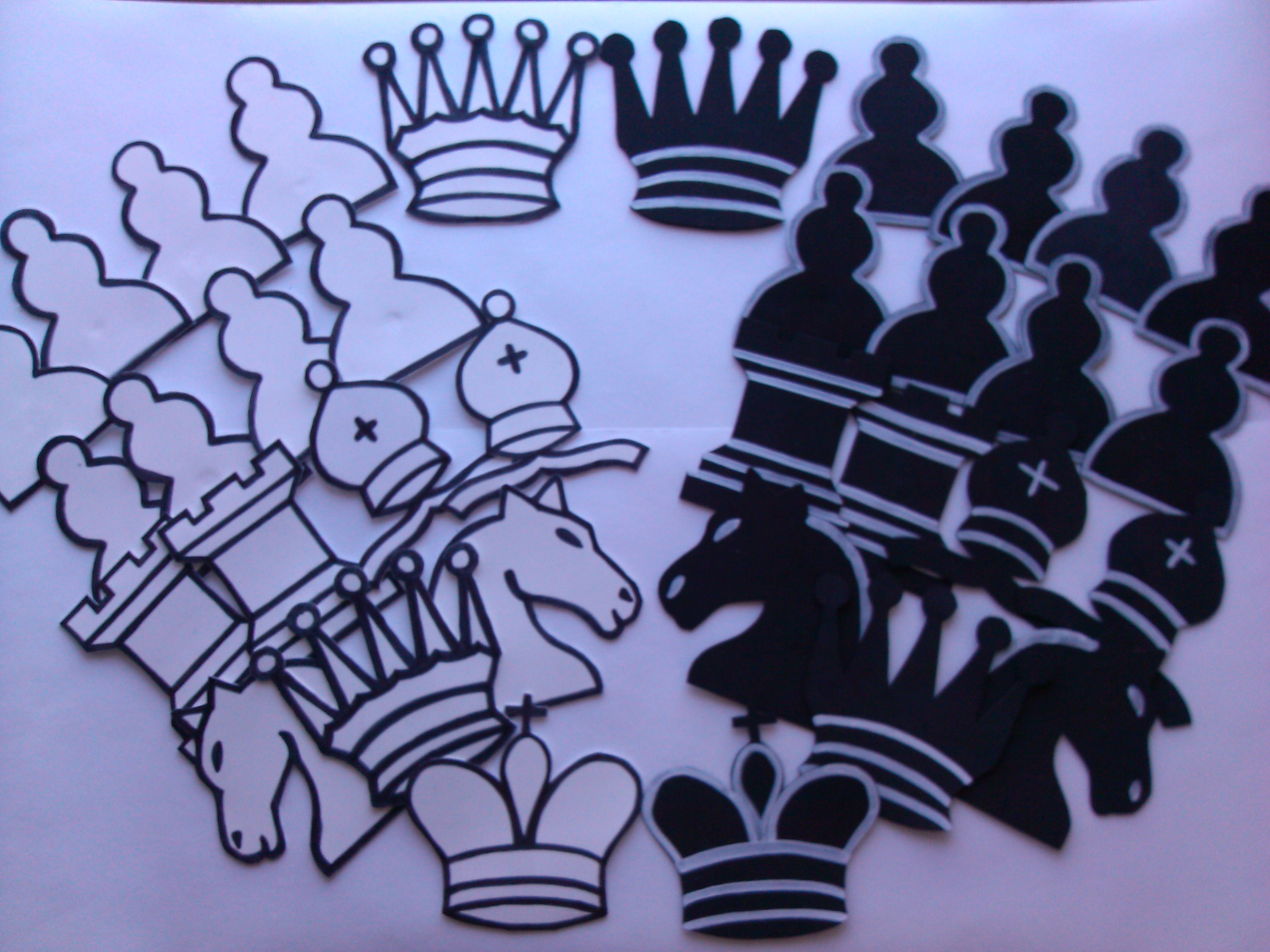 Inexpensive Human Chess Set for After-School Club