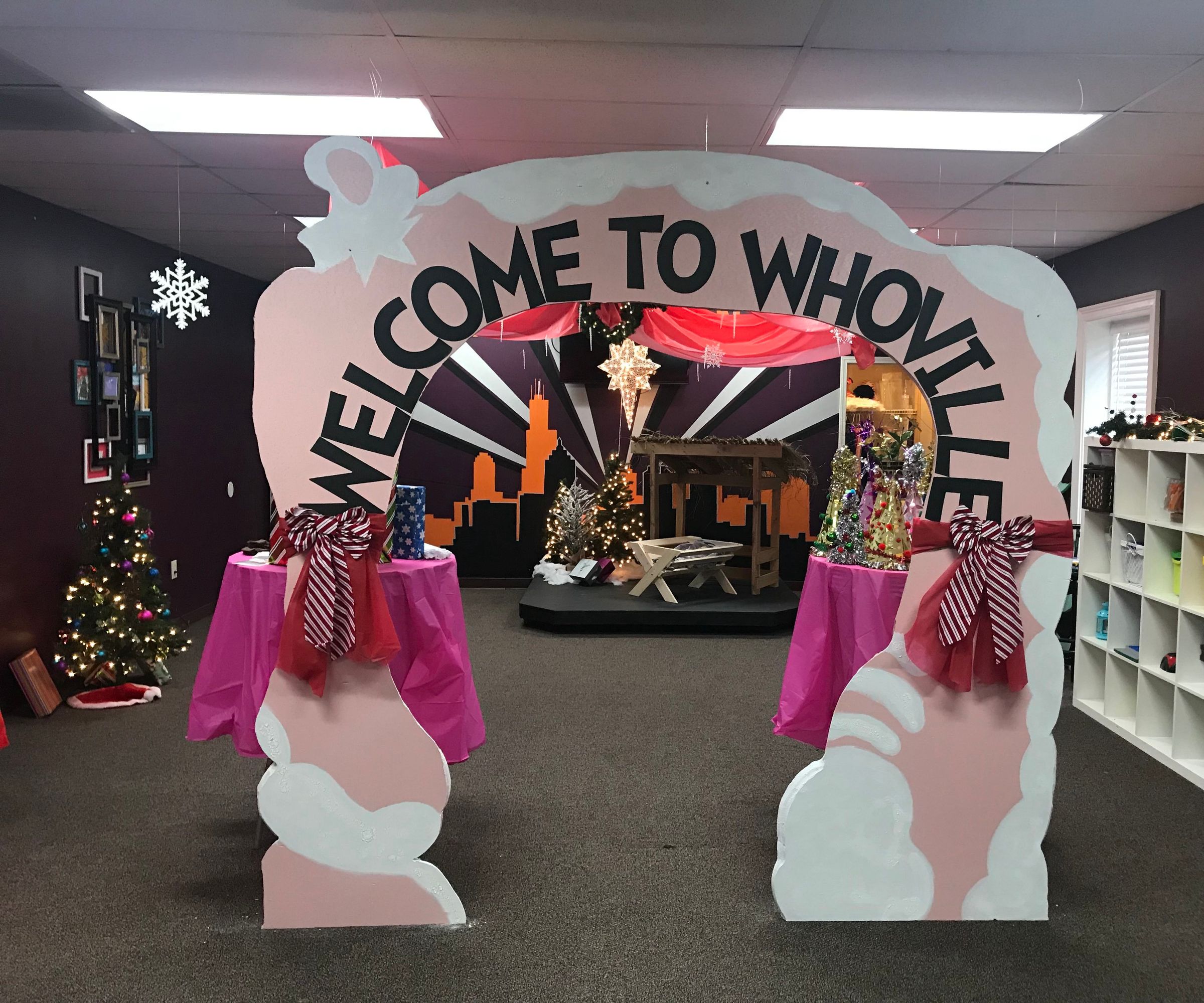 Whoville Entrance Arch Out of Foam