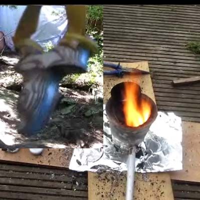 Casting Aluminium Slingshots!