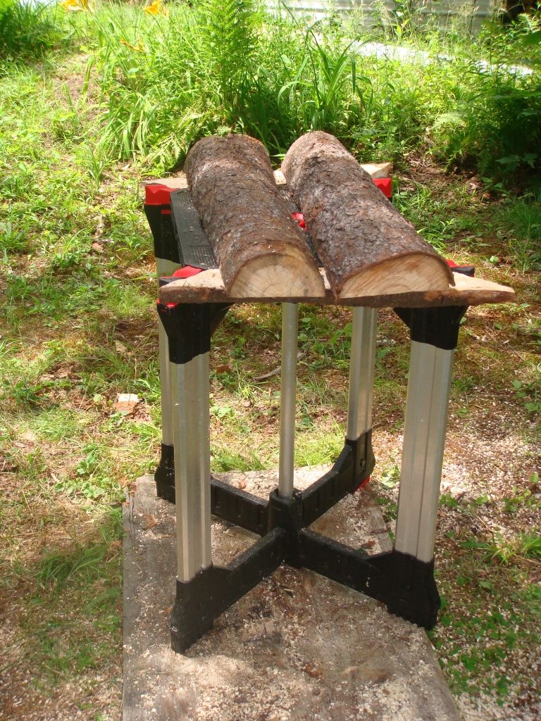 Add a Sawbuck to a Work Table