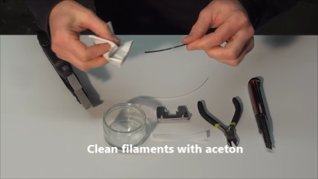 Prepare Plastic Filament