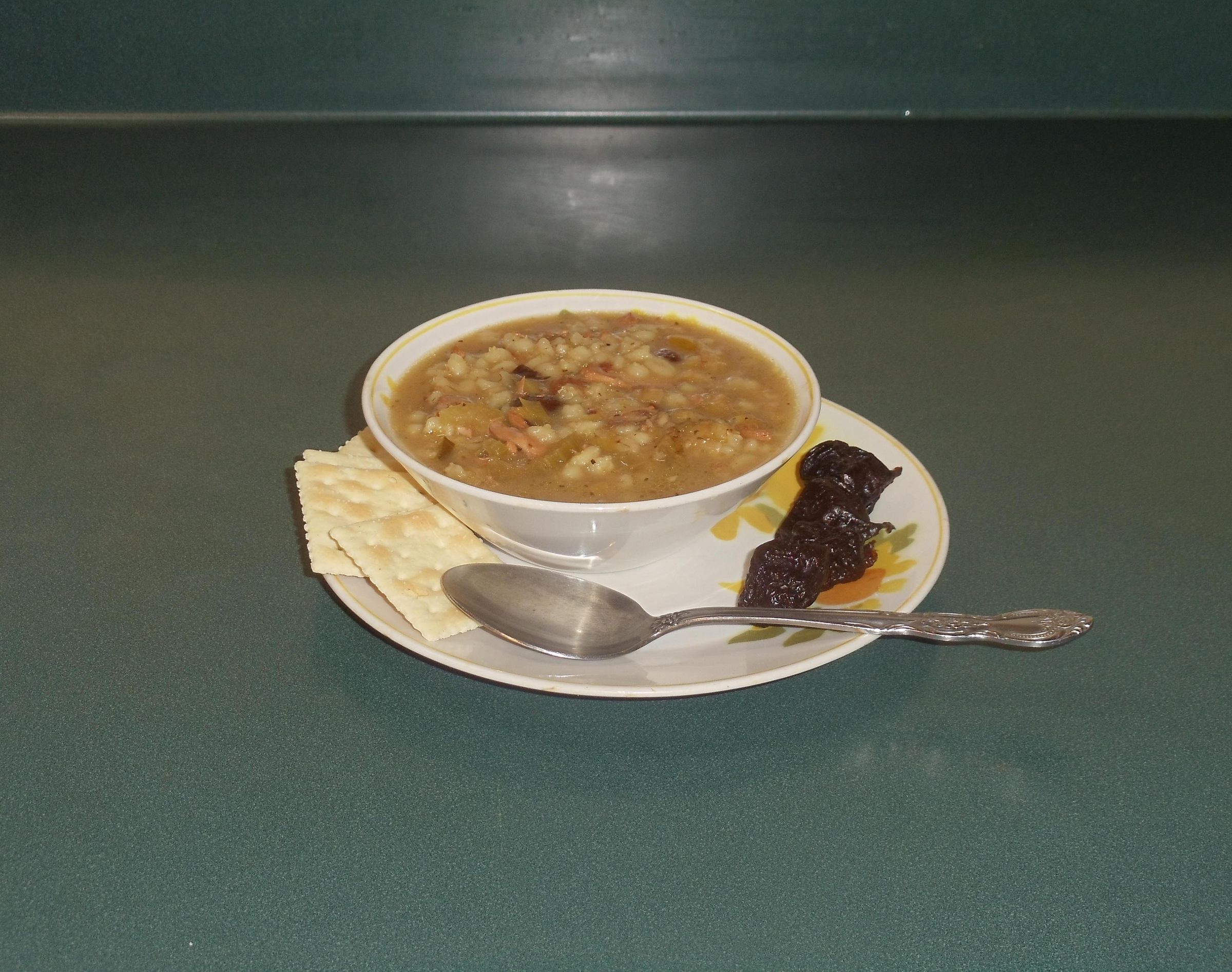 Cock a Leekie Soup or Scottish Chicken & Leek Soup
